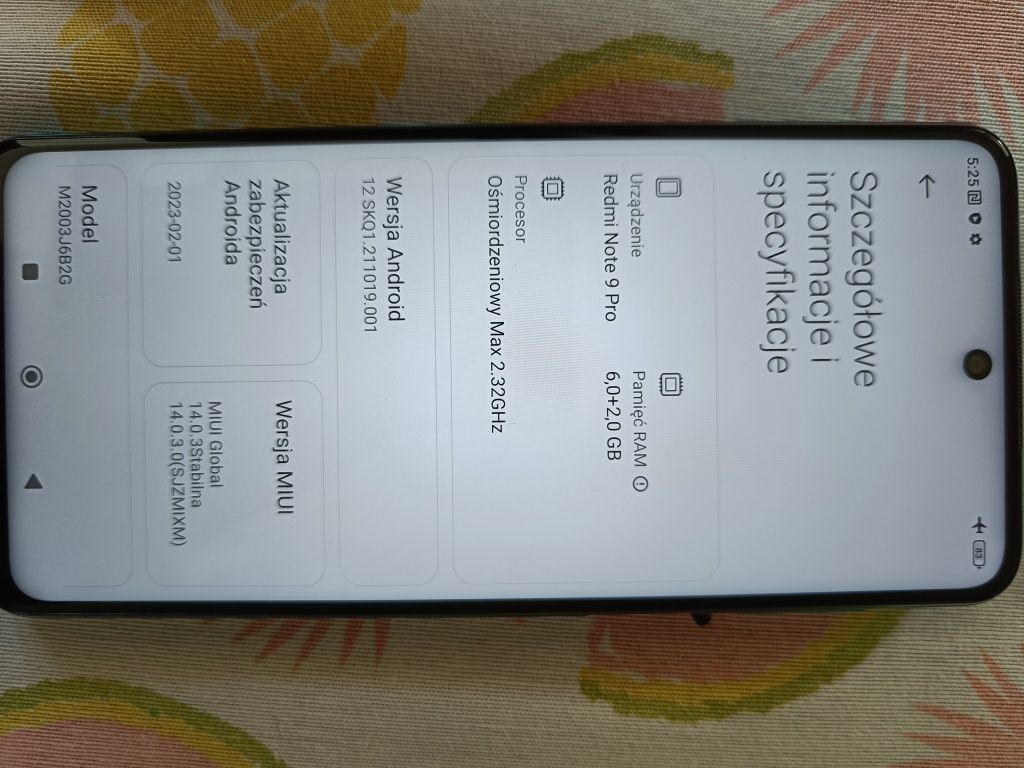 Redmi Note 9 Pro Tropical Green 6/128GB