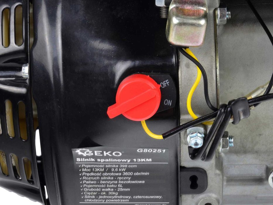 SILNIK spalinowy czterosuwowy OHV 13KM 25mm 2019