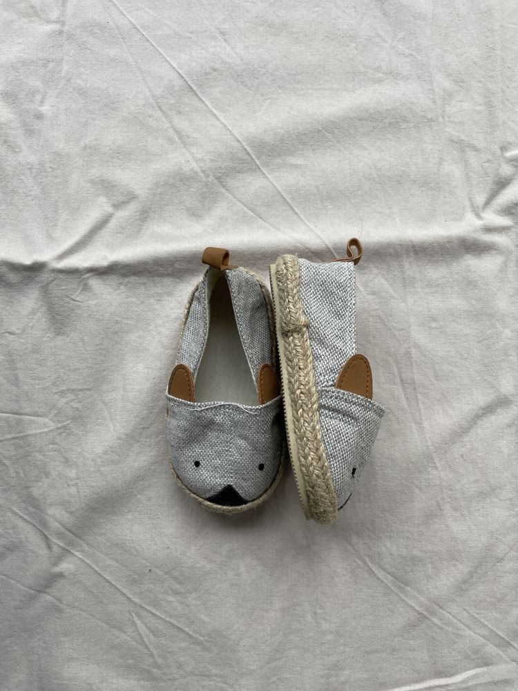 H&M buciki niemowlak 18/19 miś espadryle