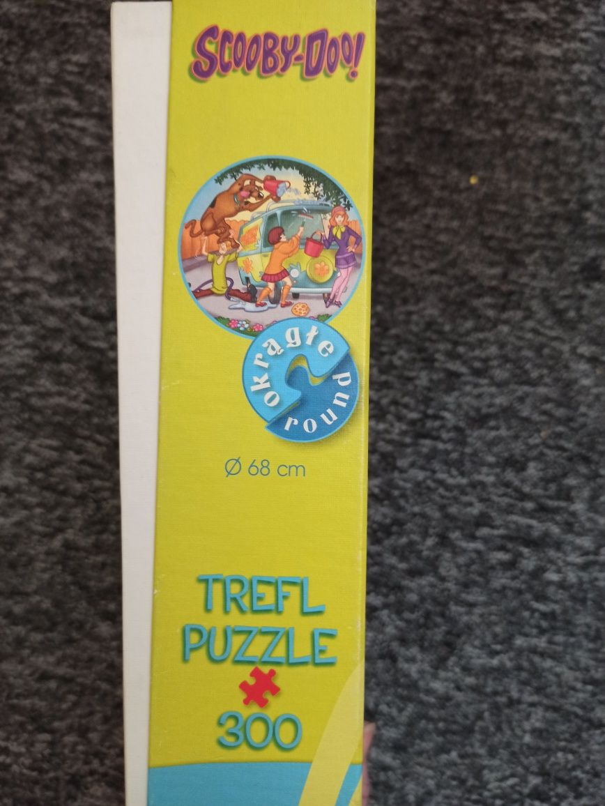 Puzzle Scooby-Doo okrągłe