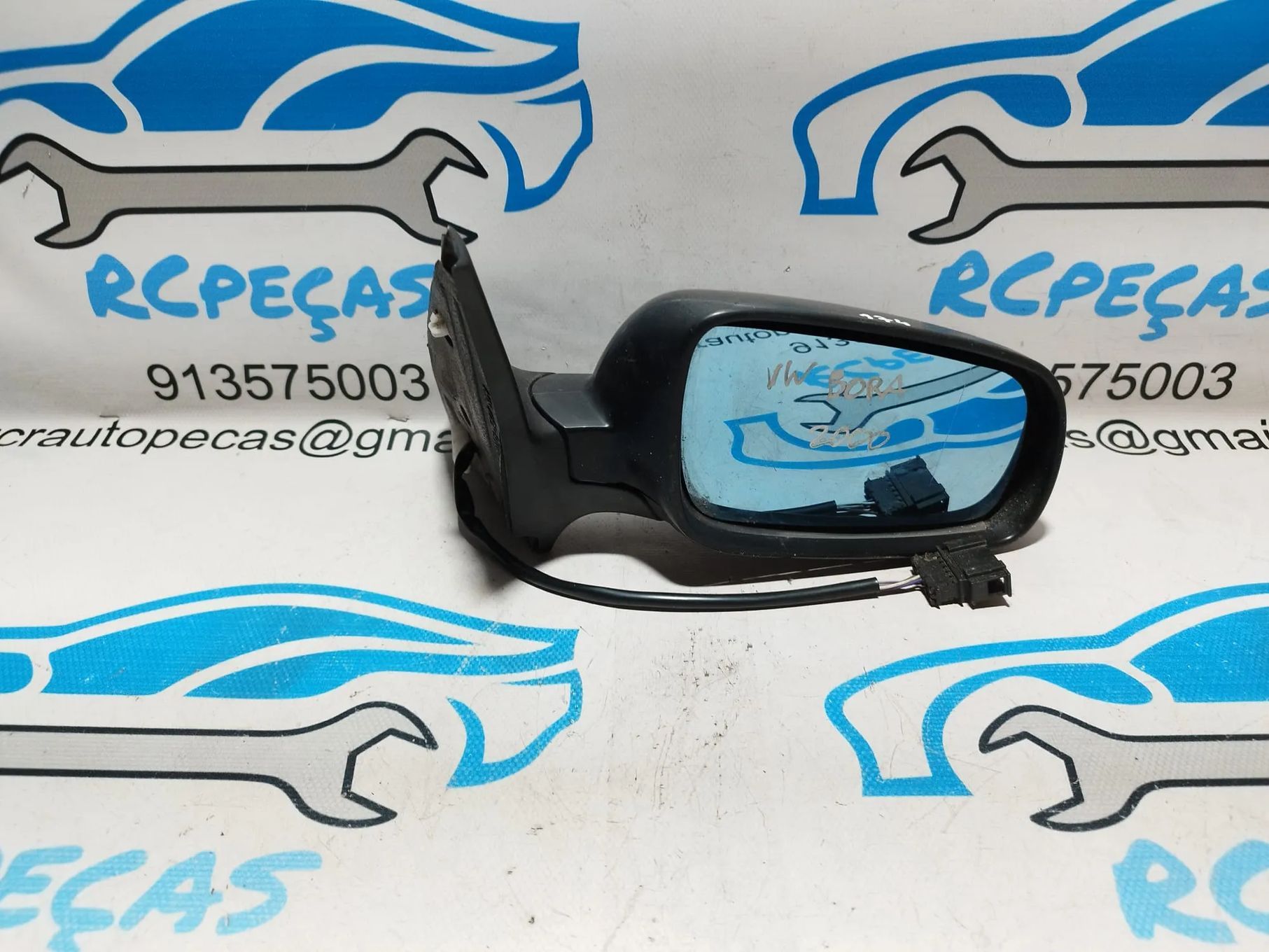 ESPELHO RETROVISOR DIREITO VW VOLKSWAGEN BORA 1J1857508D 1J1857508 ELETRICO AQUECIDO ESPELHOS RETROVISORES