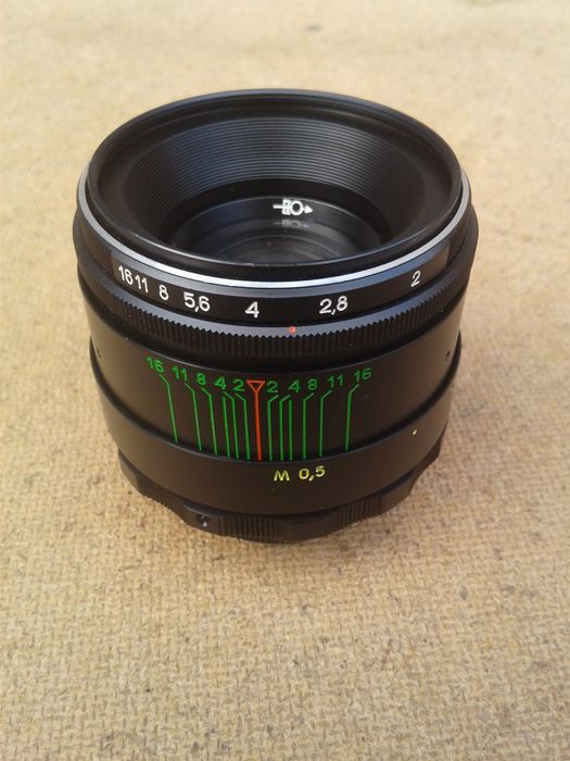 Объектив Гелиос - 44 - 2 на фотоаппарат СССР HELIOS-44-2 фотообъектив