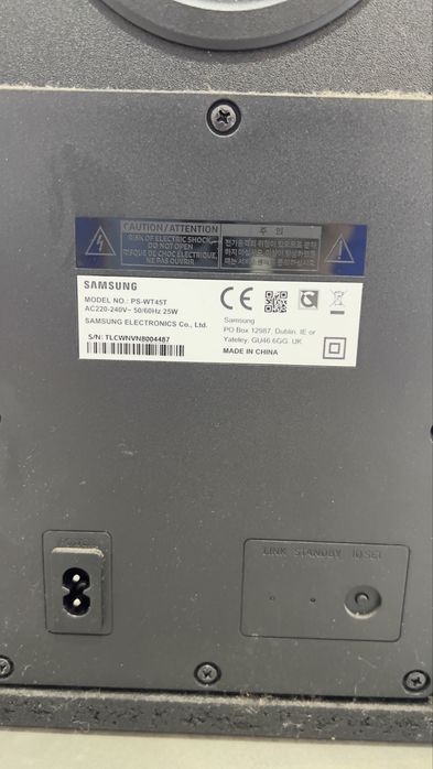 Subwoofer sem fio PS-WT45T