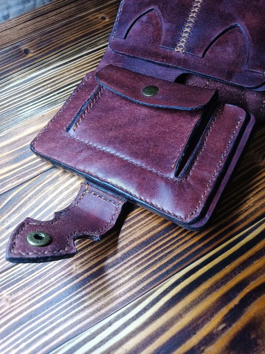 Гаманець, портмоне ручної роботи з натуральної шкіри