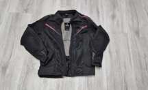 Kurtka Tekstylna Rebelhorn Hiflow IV Lady Black/Flo Pink
