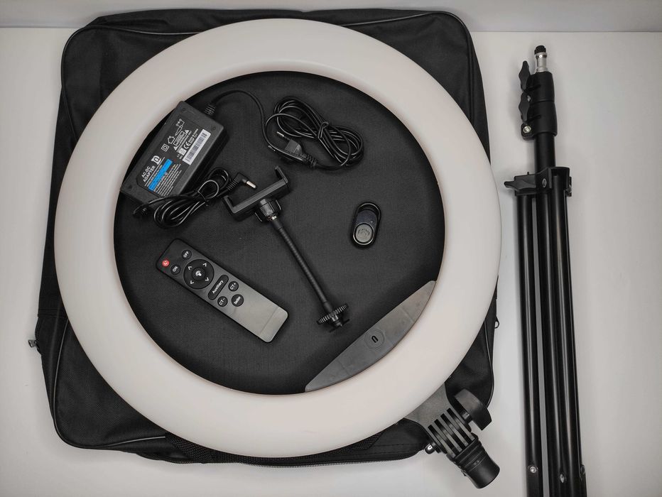 Кольцевая лампа KY-BK416 — идеальный свет для фото, видео и работы