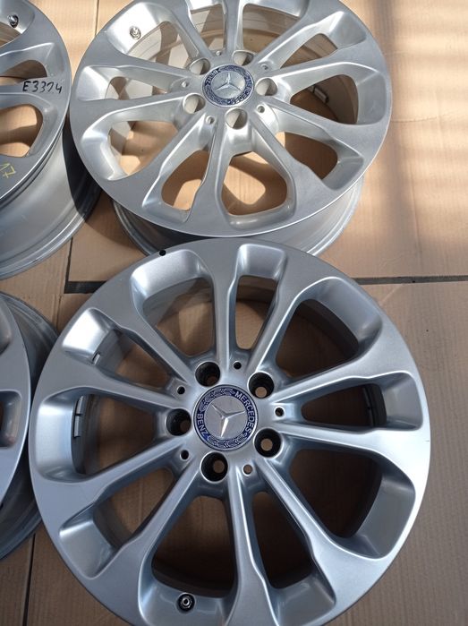 Alufelgi Felgi Aluminiowe r17 5x112 Oryginalne MERCEDES et38