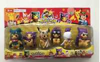 zestaw 6 FIGUREK figurki PIKACHU POKEMON na prezent Nowe