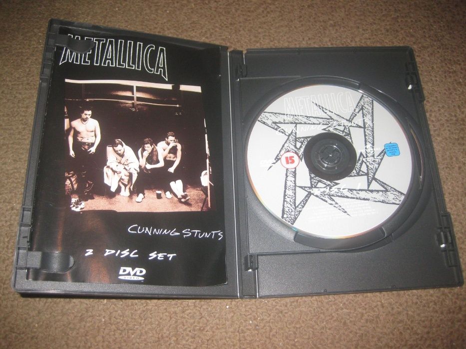 DVD Duplo dos Metallica "Cunning Stunts"