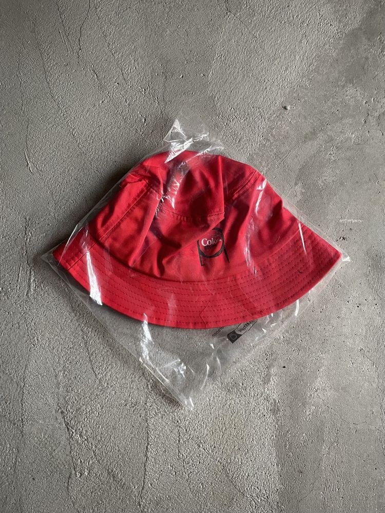 Chapéu/Panamá/Bucket Hat Coca-Cola [Novo e selado/Envio grátis]