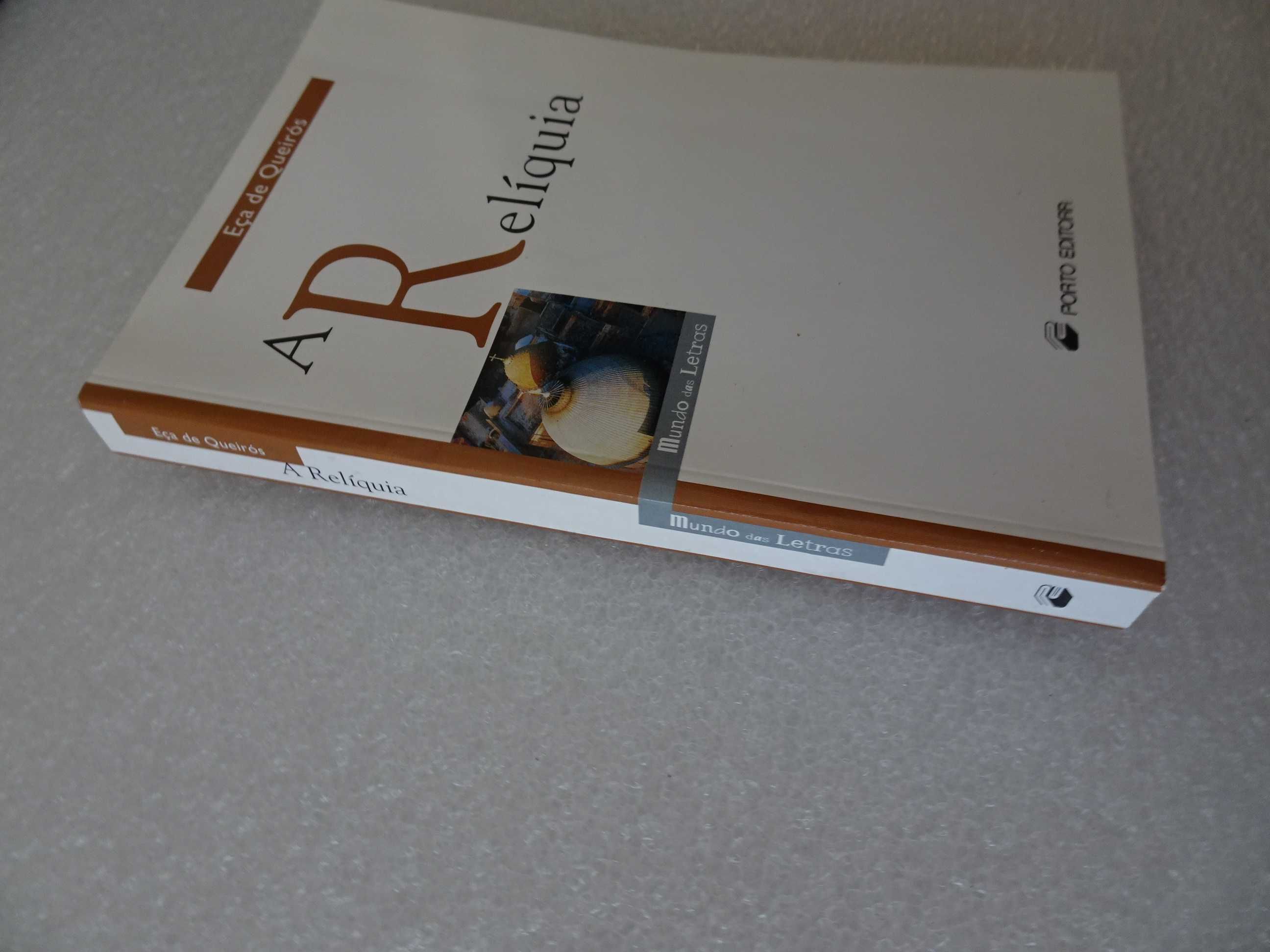 Livro - A relíquia - Eça de Queirós - Porto Editora