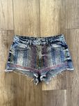 Krótkie szorty dżinsowe Topshop Moto W28