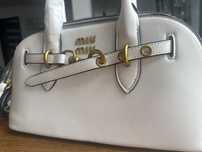 Biala torebka Miu Miu PREMIUM