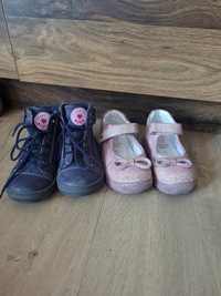 Lasocki kids 2 x buty dla dziewczynki na wiosnę r. 22