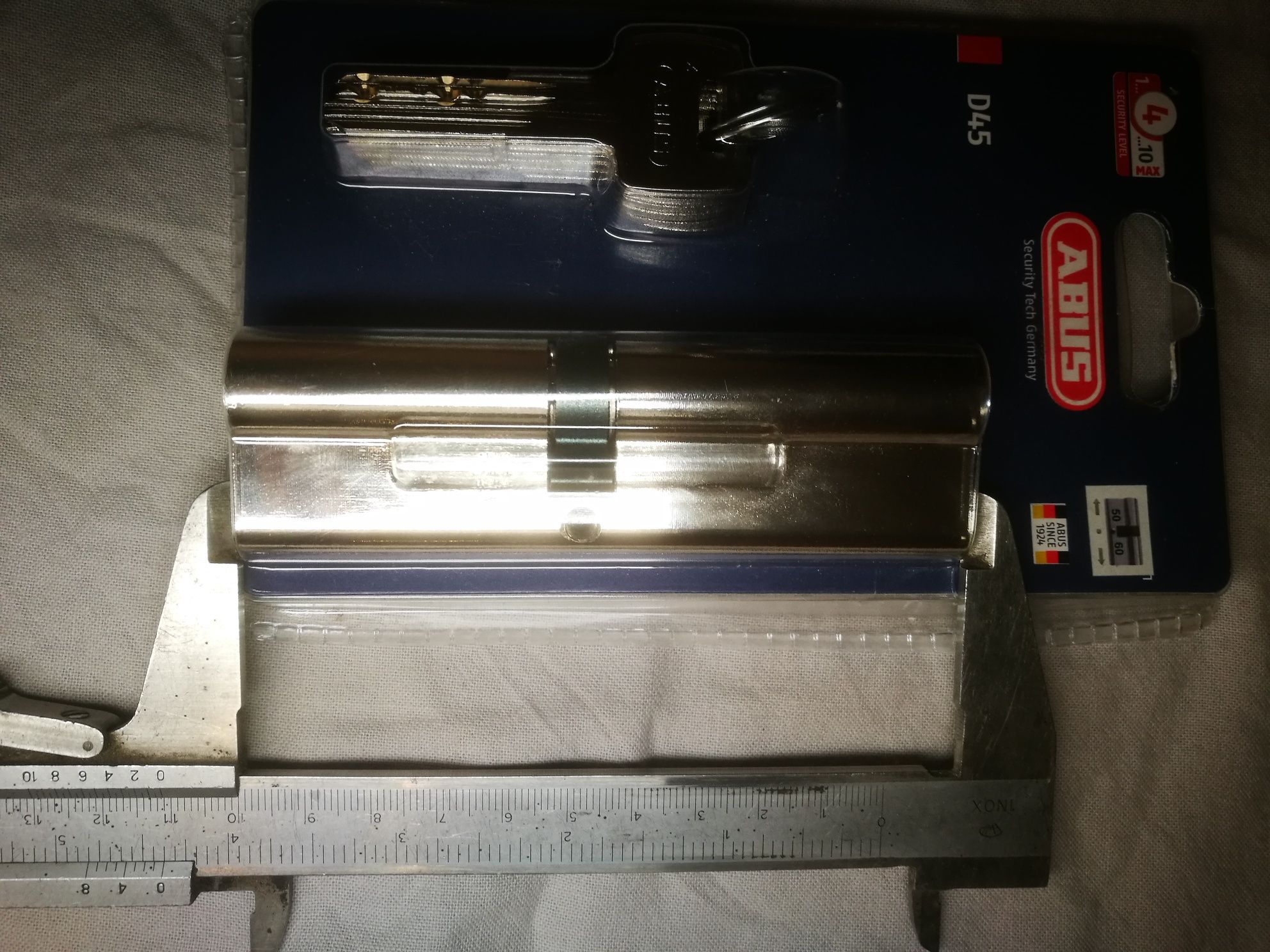 Wkładka bębenkowa Abus D45.