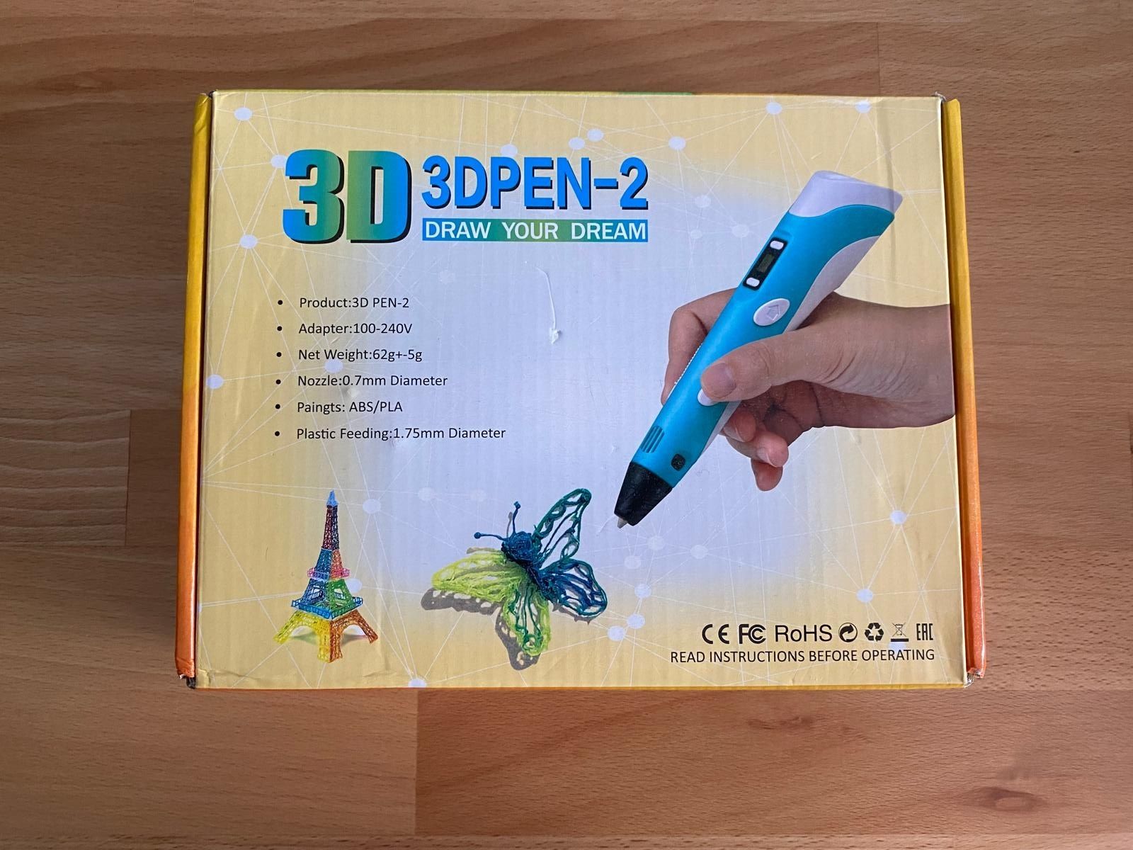 Długopis 3D, kreatywna zabawa