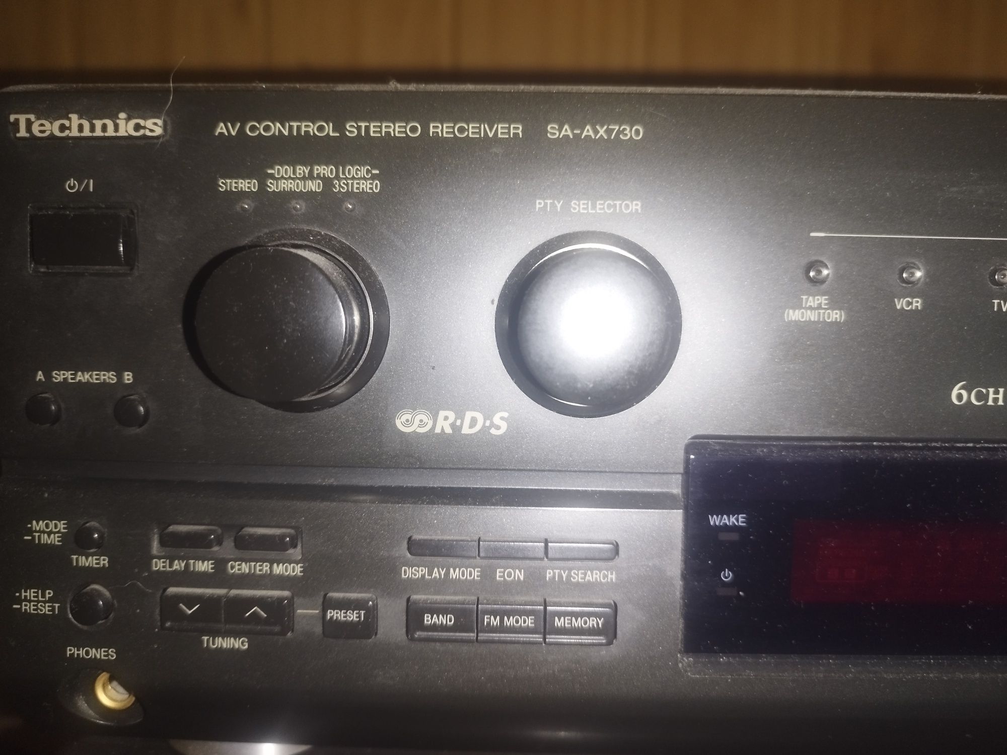 Amplituner Technics sa ax 730 z pilotem