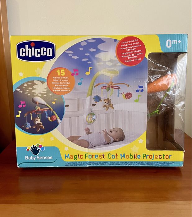 Móbile de Berço com Projetor Chicco Magic Forest