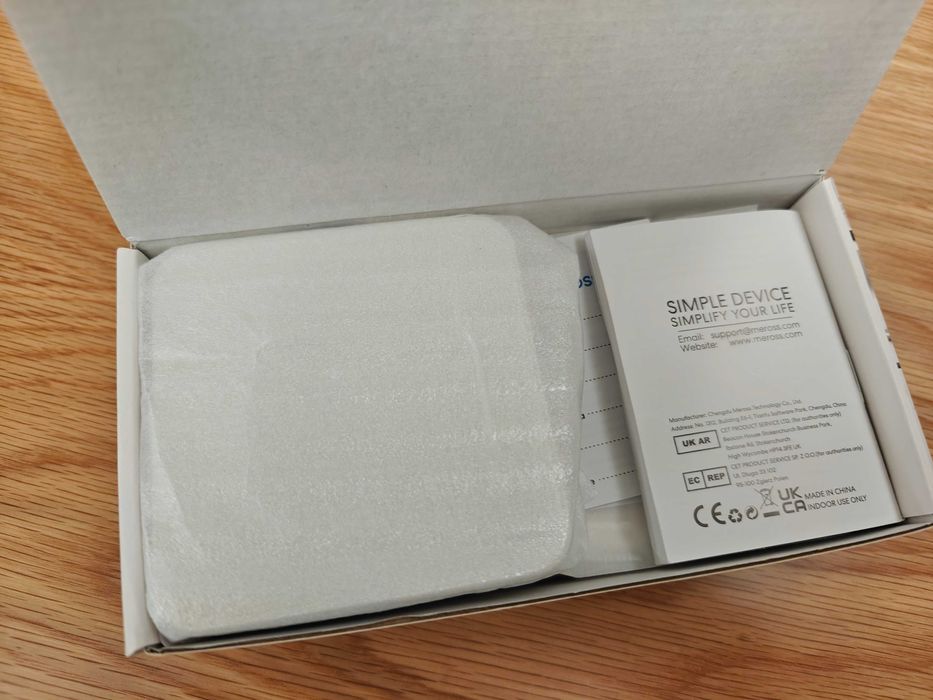Termostato  Inteligente Wifi Meross MTS200BHK - Novo