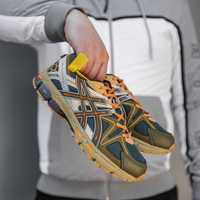 Кроссовки Asics Gel-Kahana 8 Sweet Khaki Blue Orange