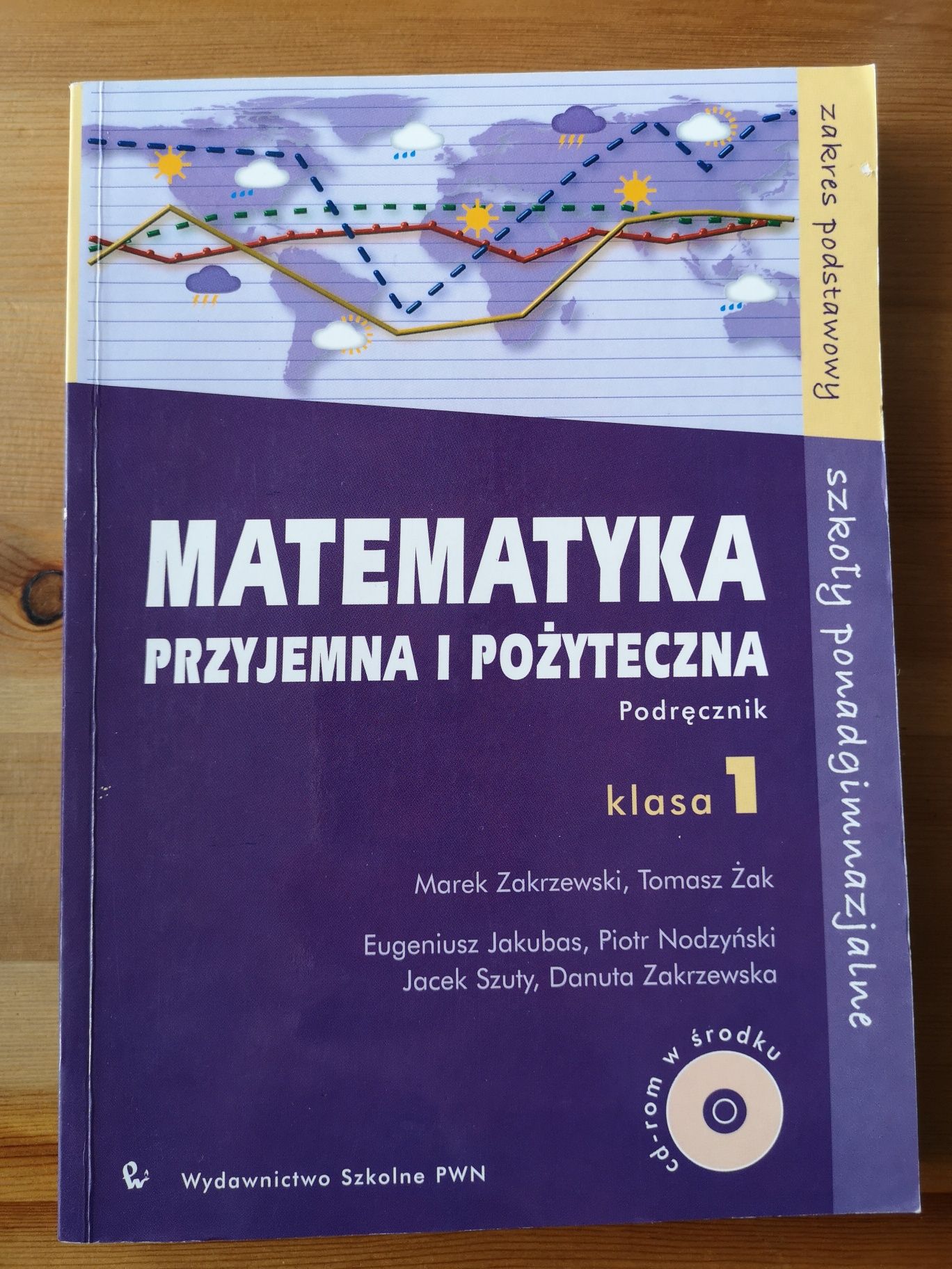 Matematyka przyjemna i pożyteczna, podręczniki tomy 1-3, PWN