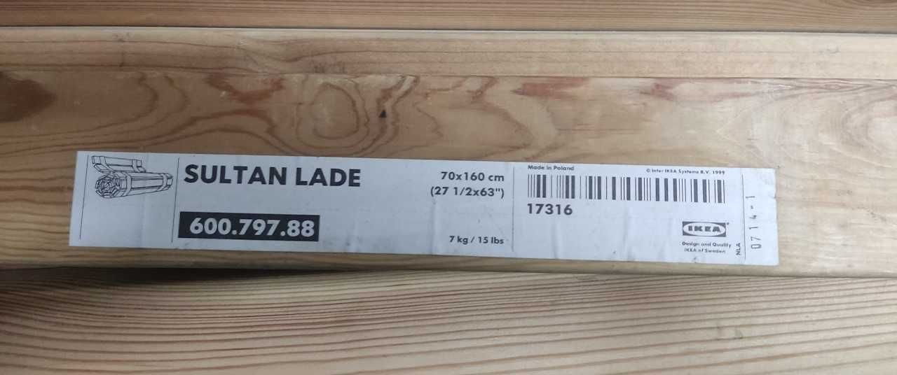 Estrado de madeira IKEA Sultan Lade