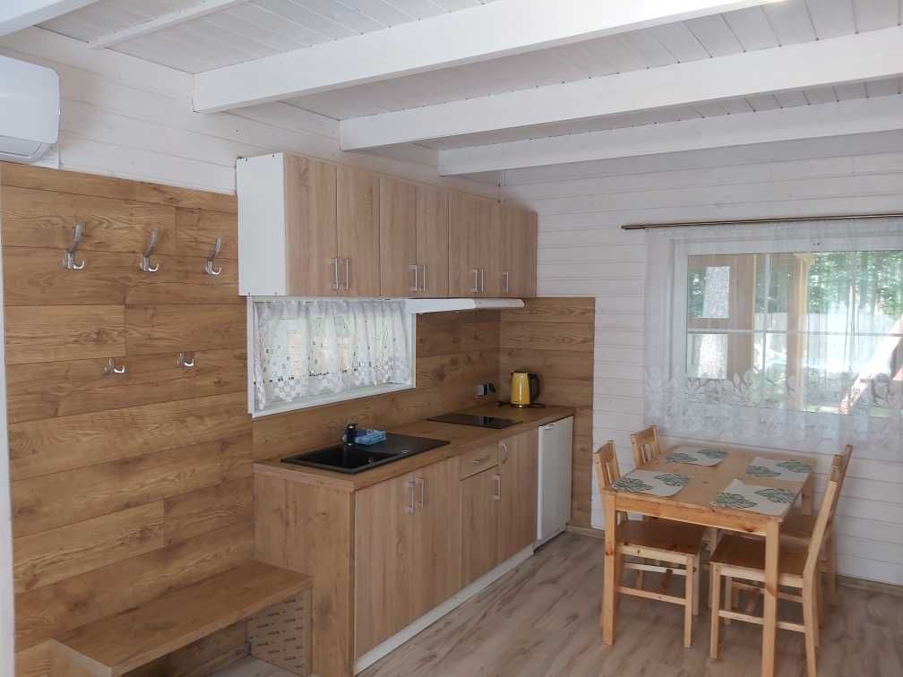 Ogrodzony duzy Domek letniskowy Makowo Mazury