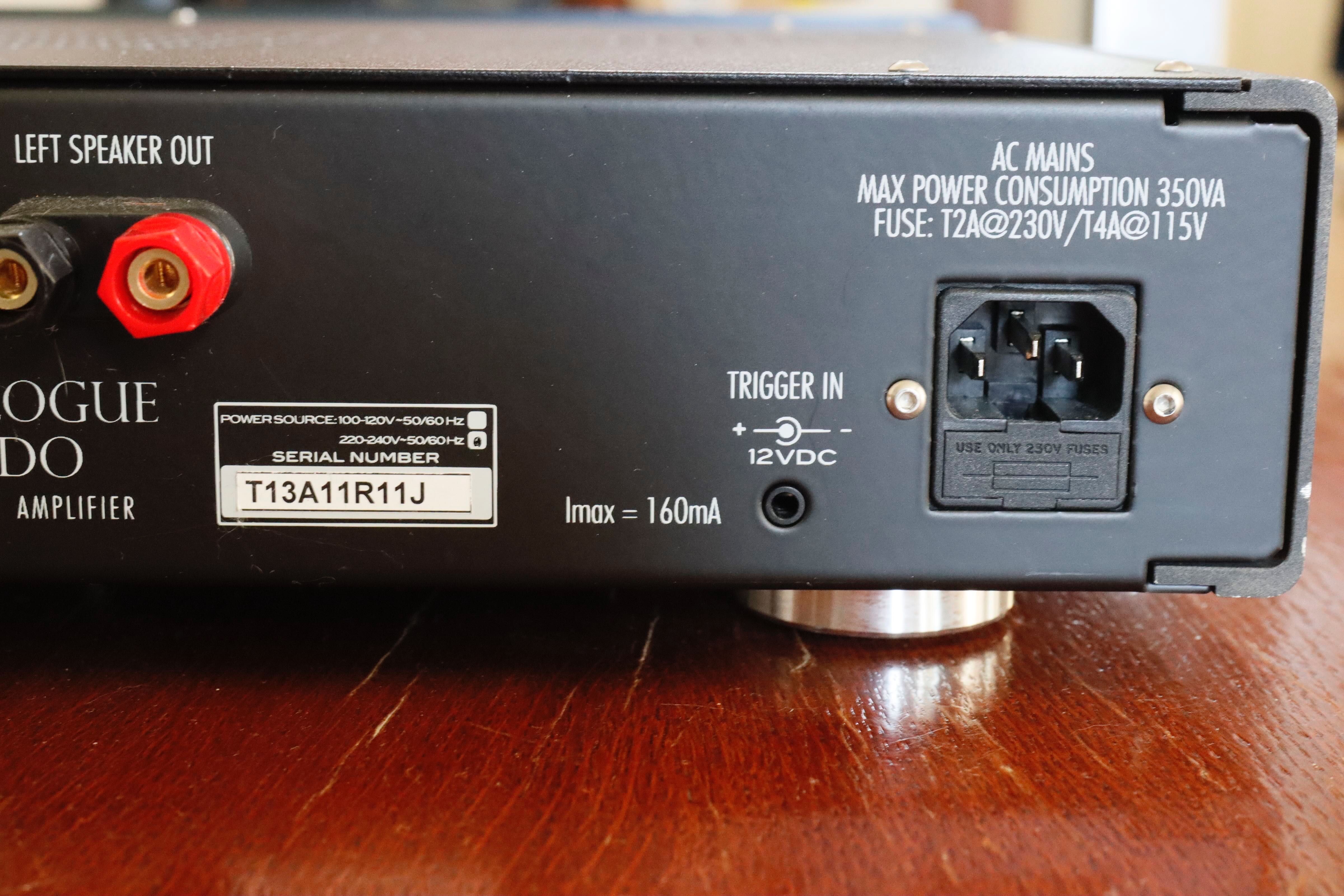 Wzmacniacz Audio Analogue Crescendo + pilot org