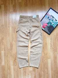 Джинси Bershka work pants beige