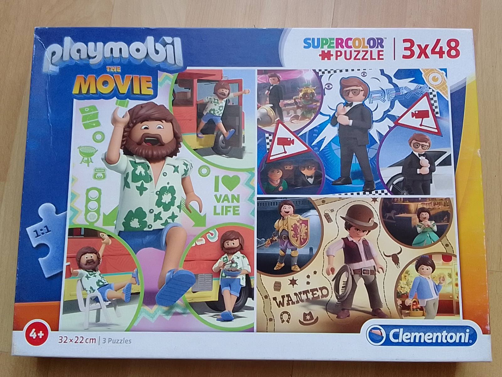 Puzzle 3 w 1 Playmobil