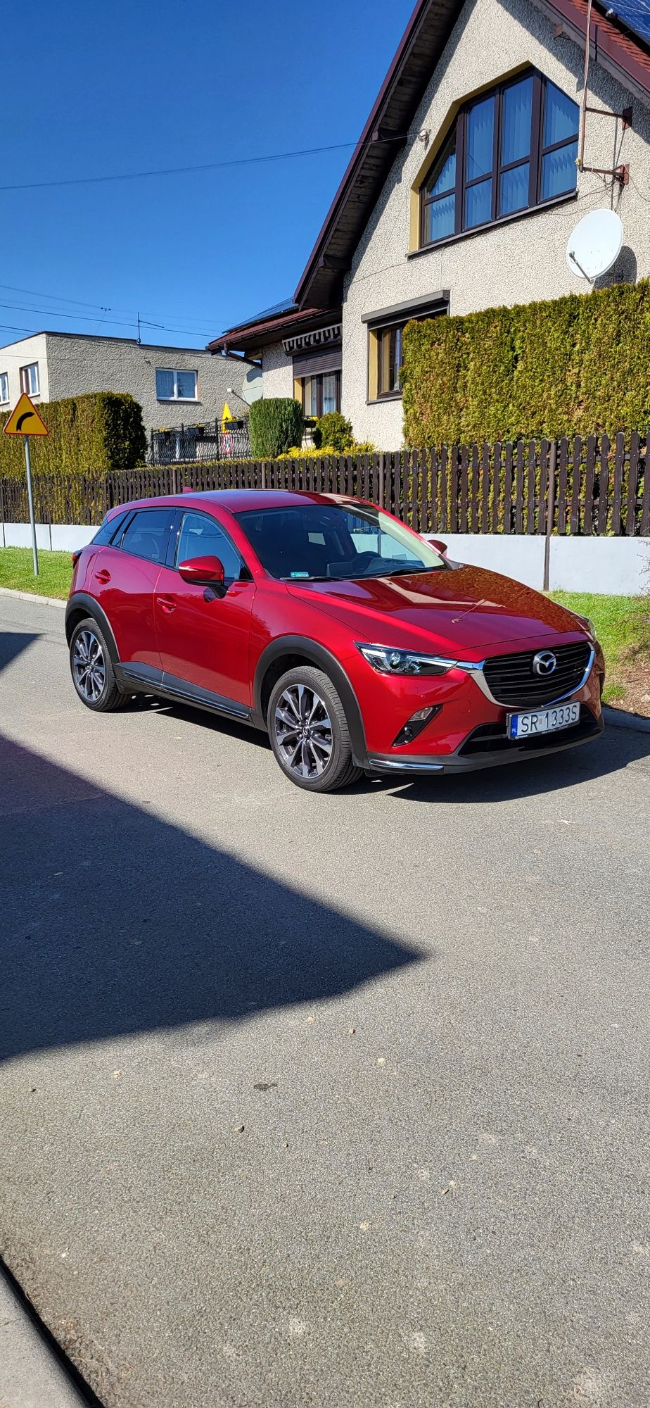 Mazda CX-3  pełne wyposażenie Salon Polska zadbana niski przebieg