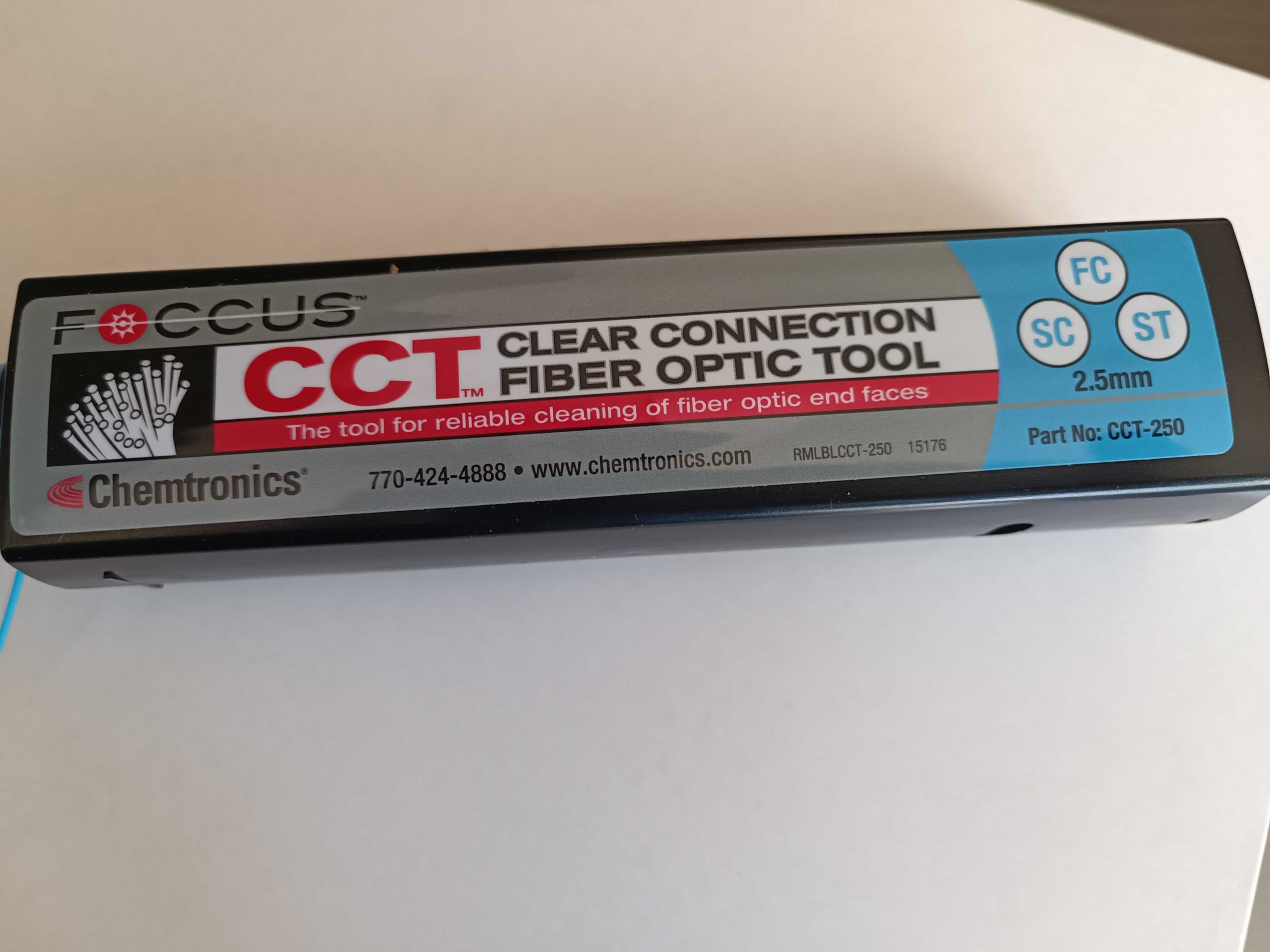 Czyścik do adapterów i złączy 2,5mm CCT-250