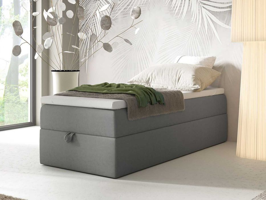 Łóżko KONTYNENTALNE SINGIEL bez wezgłowia 70x200 80x200 90x200 100x200