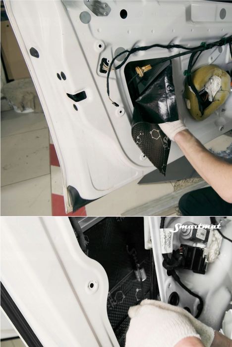 Mata butylowa WYGŁUSZAJĄCA antywibracyjna samochodu elastyczna 2,5mm