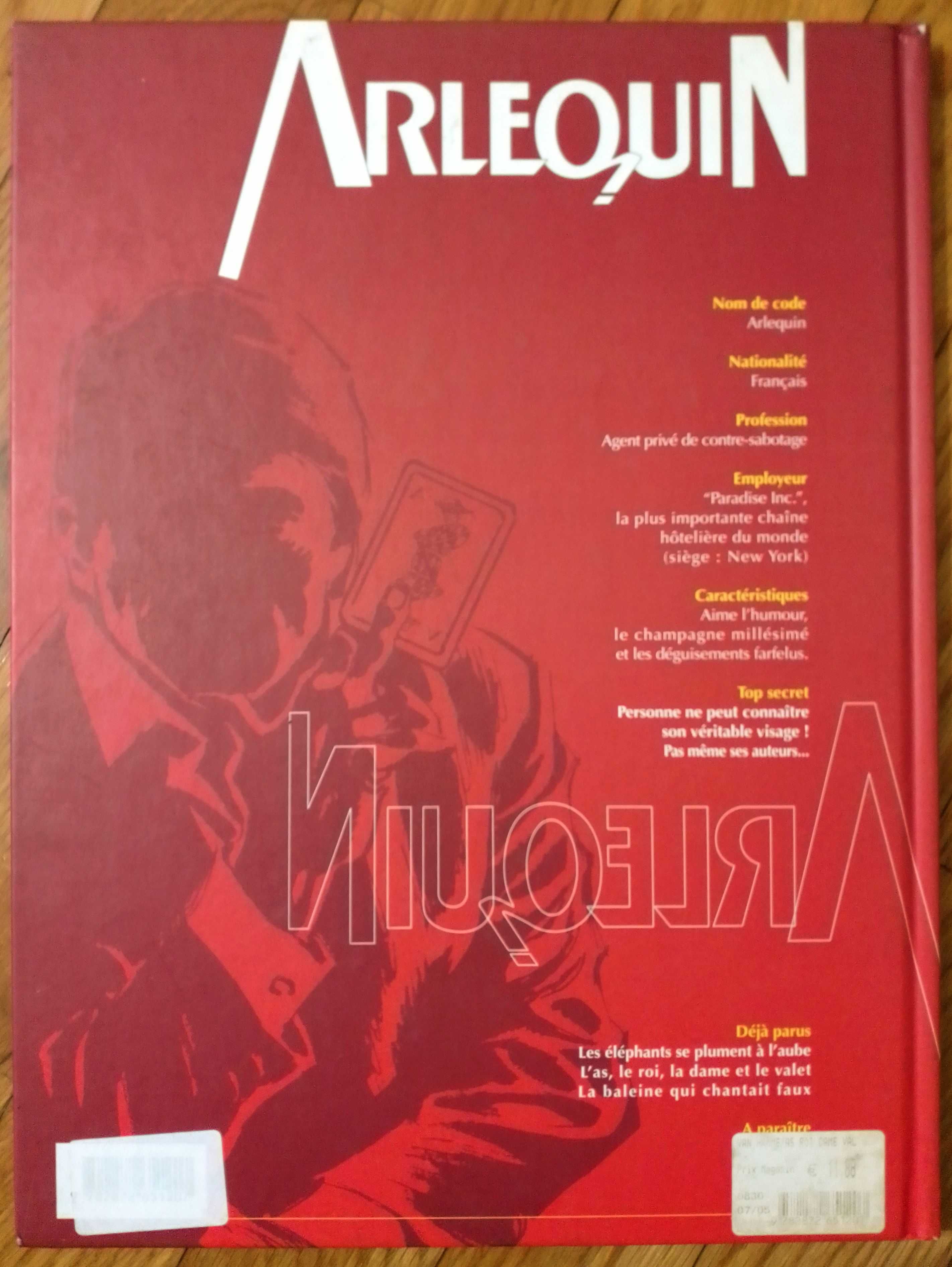 Arlequin - 2 Volumes em francês (Capa Dura) - preço do lote!