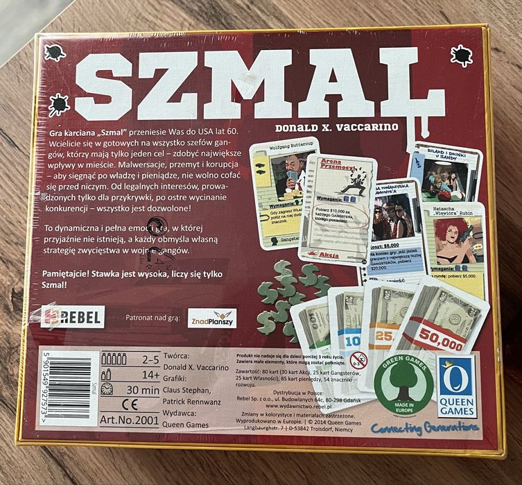 Gra Szmal Nowa zafoliowana