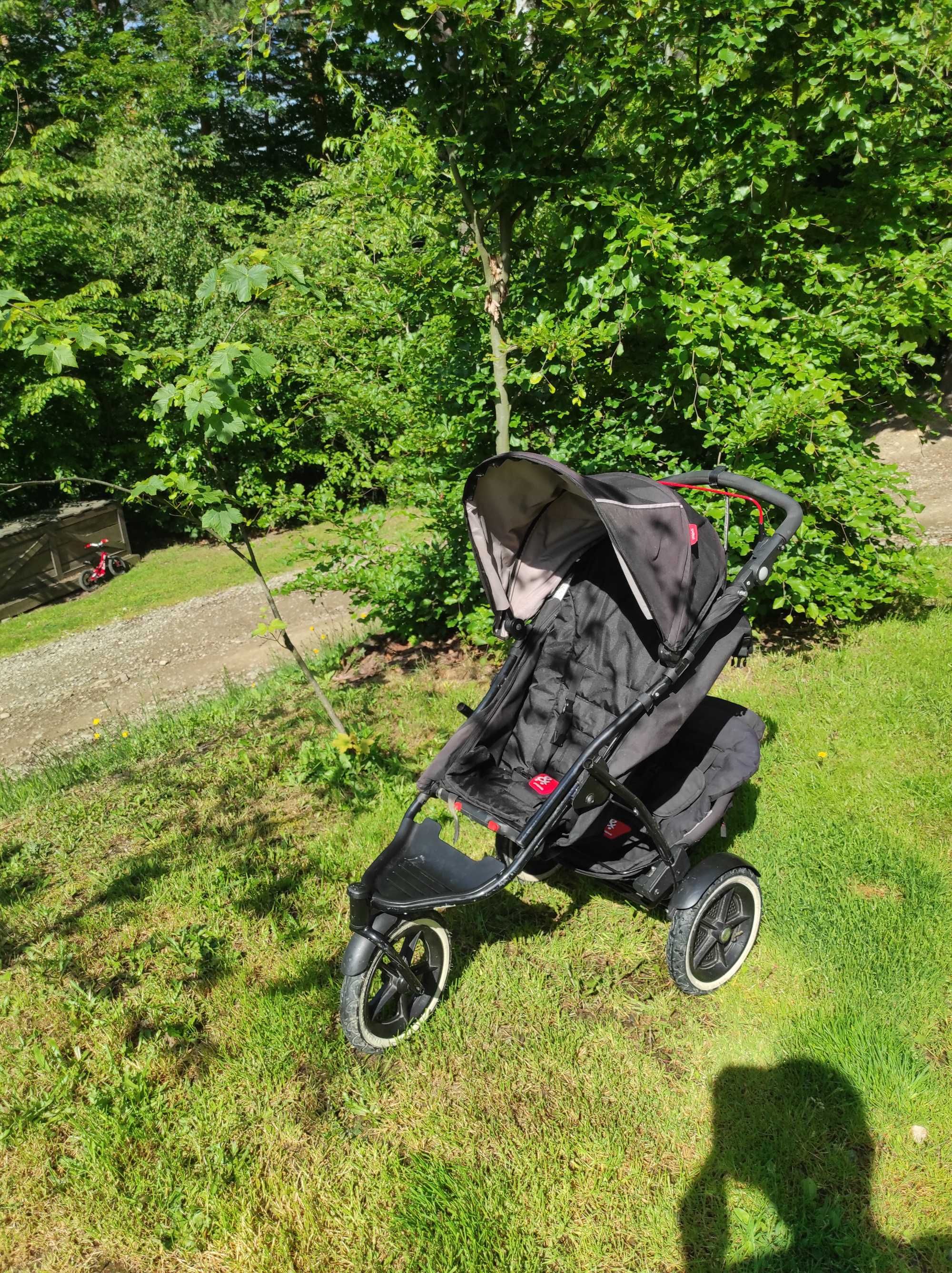Wózek trekkingowy podwójny  phil&teds