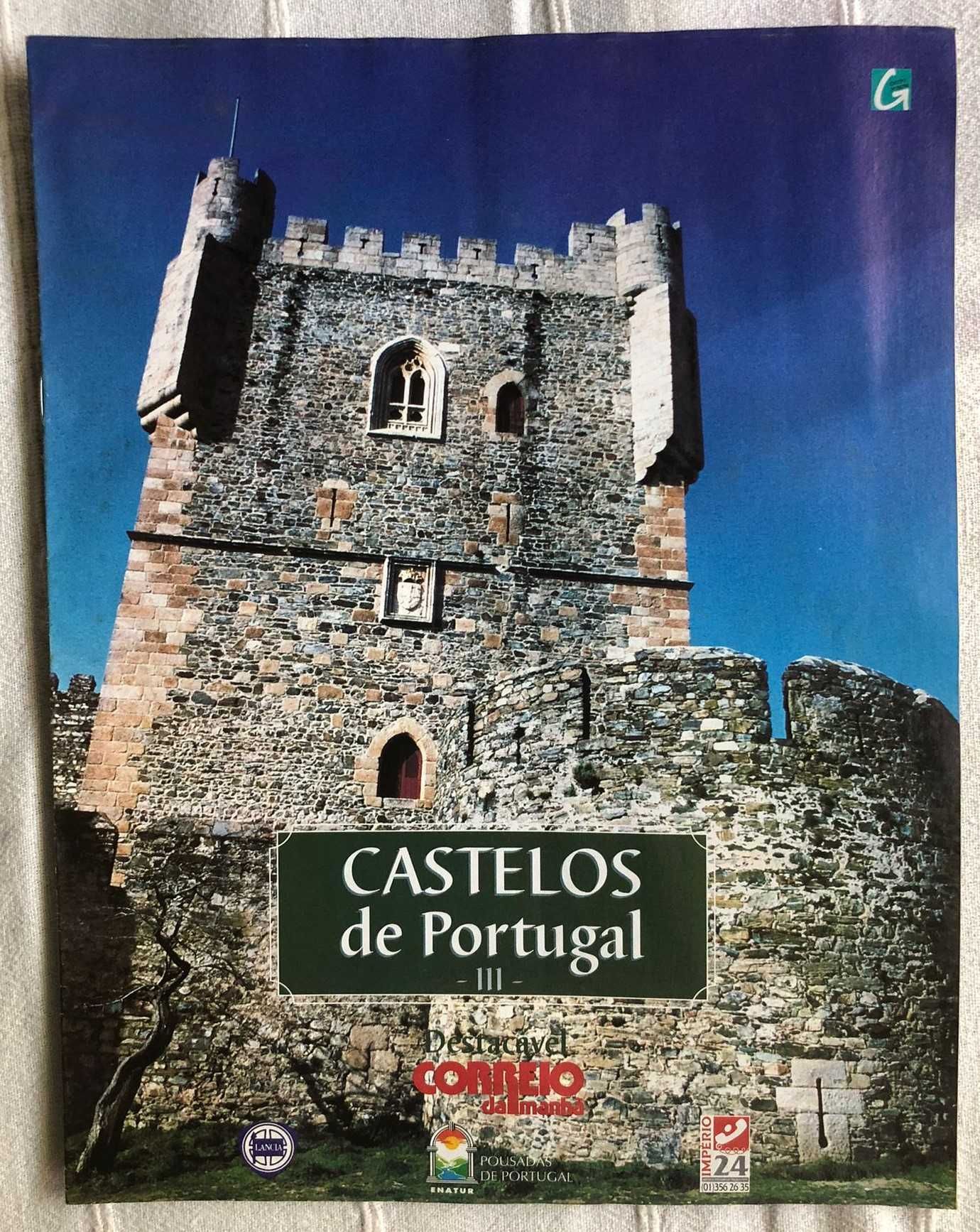 4 Fascículos Destacável CM “Castelos de Portugal"