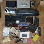 Zestaw elektroniki laptop, radio, tablet części itp.