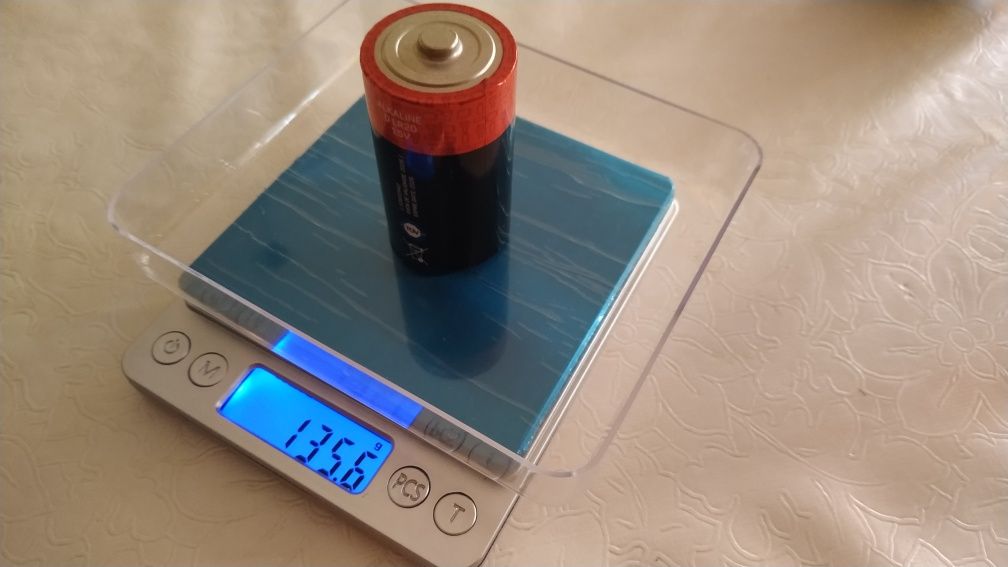 Mini Balança portátil alta precisão 2x AAA ou bateria carregamento usb