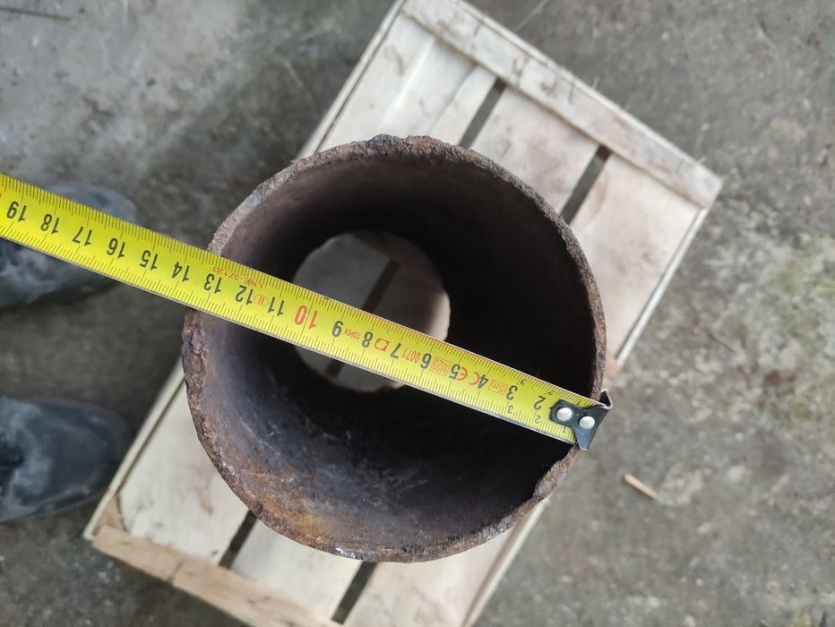 Rura do pieca Fi 13 cm