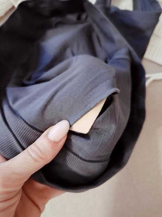 Базовий топ в рубчік топ для спорту без пушап thierdlove р-р L 46/48