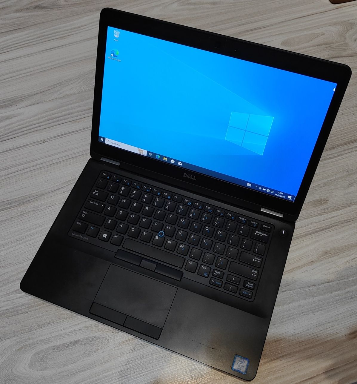 Laptop Dell E5470 ze stacją dokującą