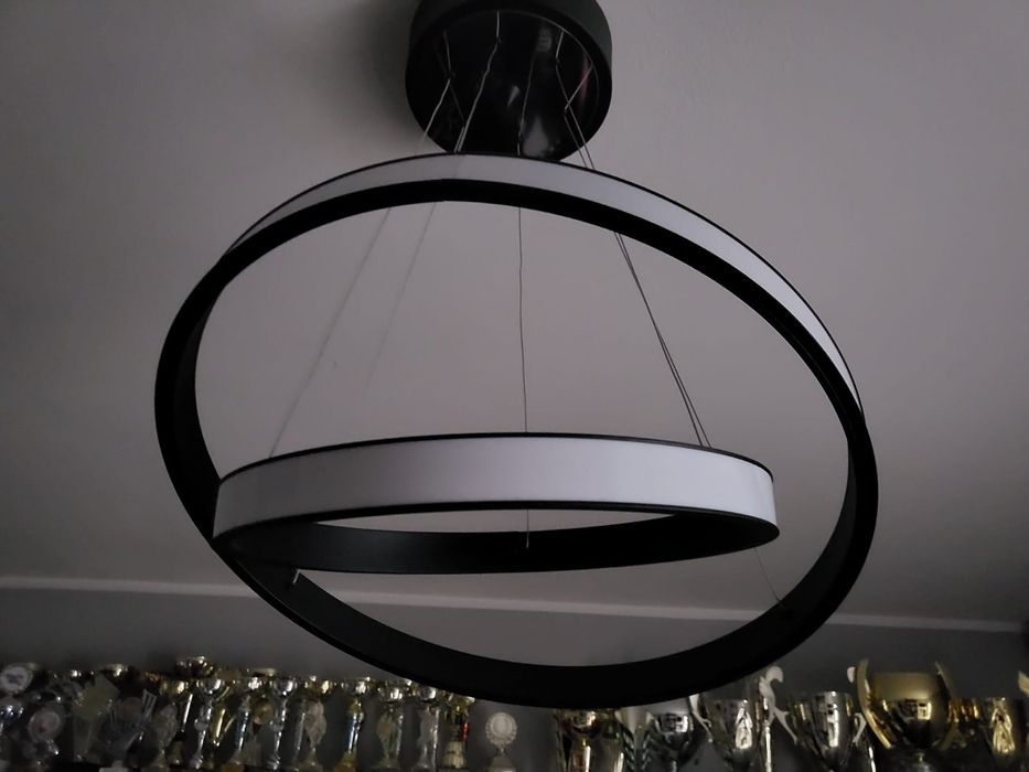 Lampa LED okręgi
