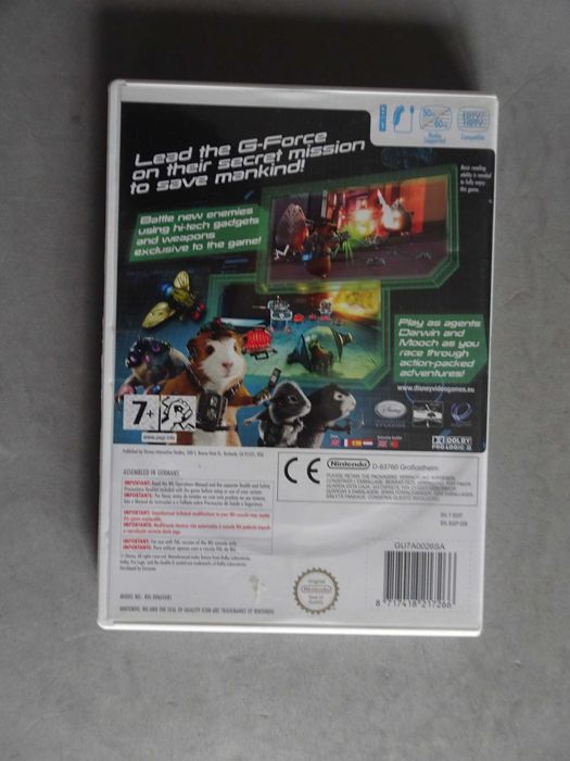 Jogo WII - G-Force