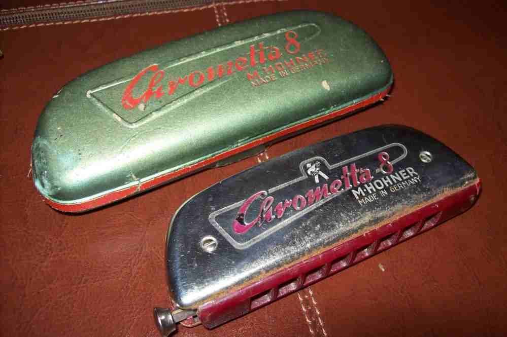 Unikatowa Harmonijka Chrometta 8 M. Hohner - made in Germany