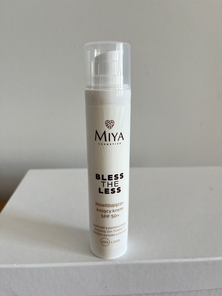 MIYA less the less nawilżająco kojący krem spf 50+ uva ich