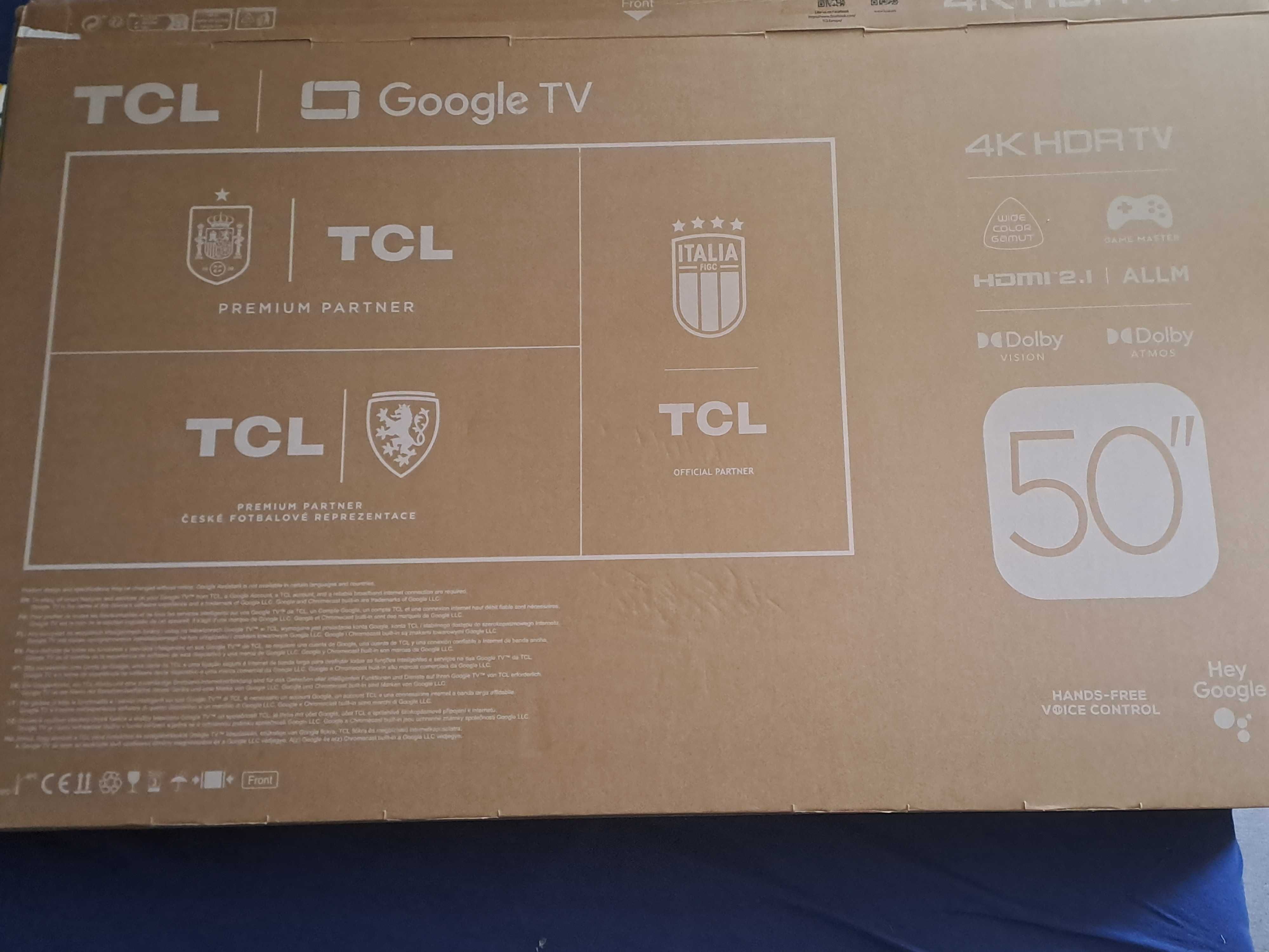 Telewizor LED TCL 50P635 50 cali 4K UHD