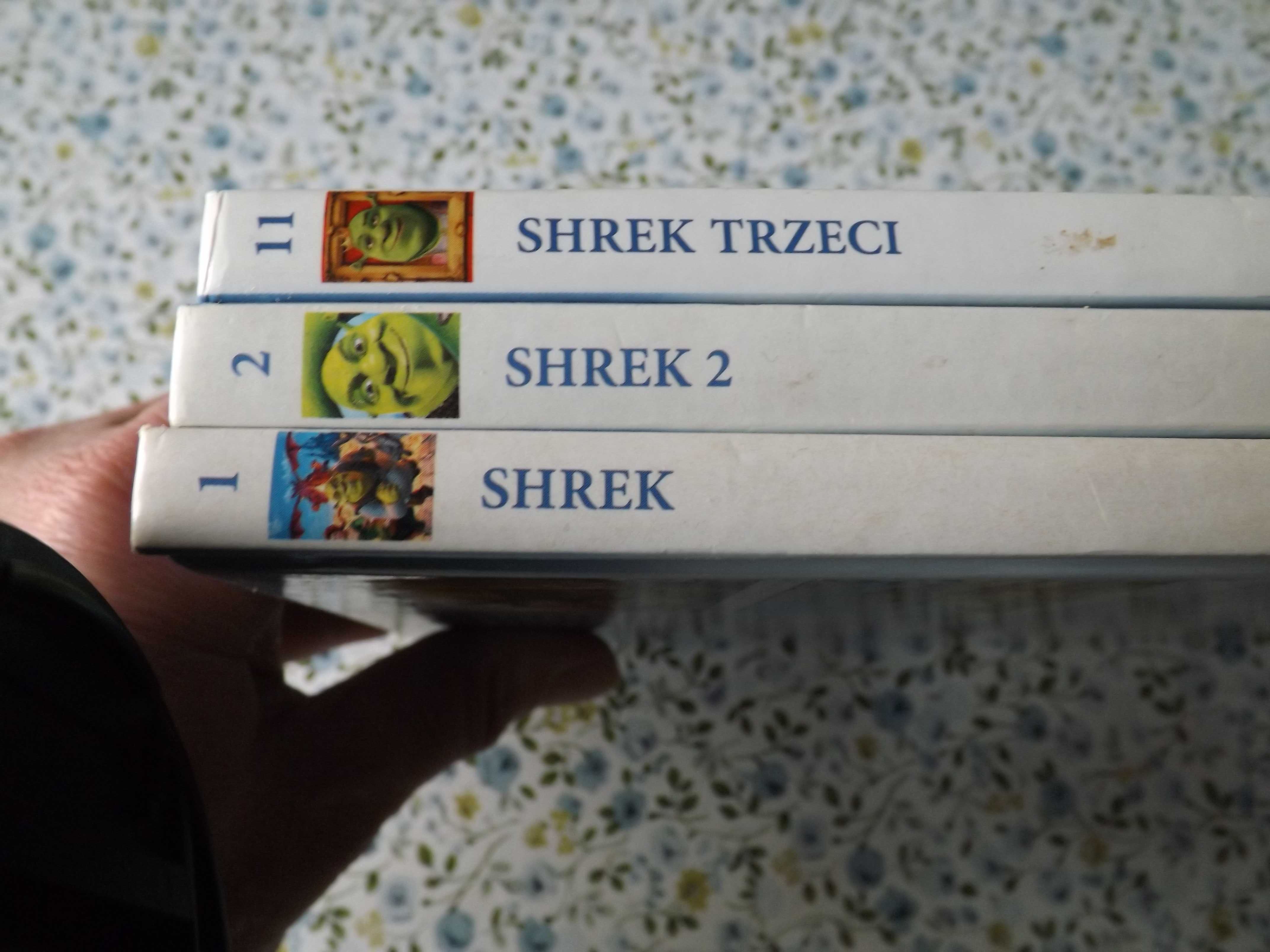 Shrek trylogia dvd bajki film