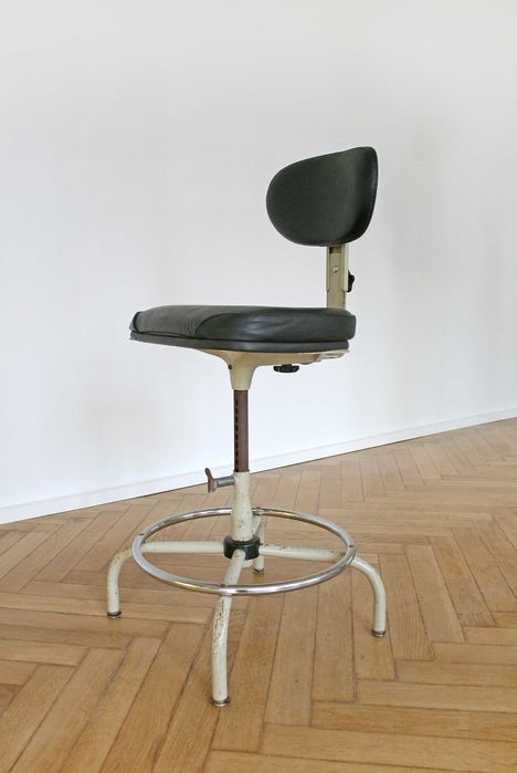 Krzesło obrotowe Cramer vintage industrial loft